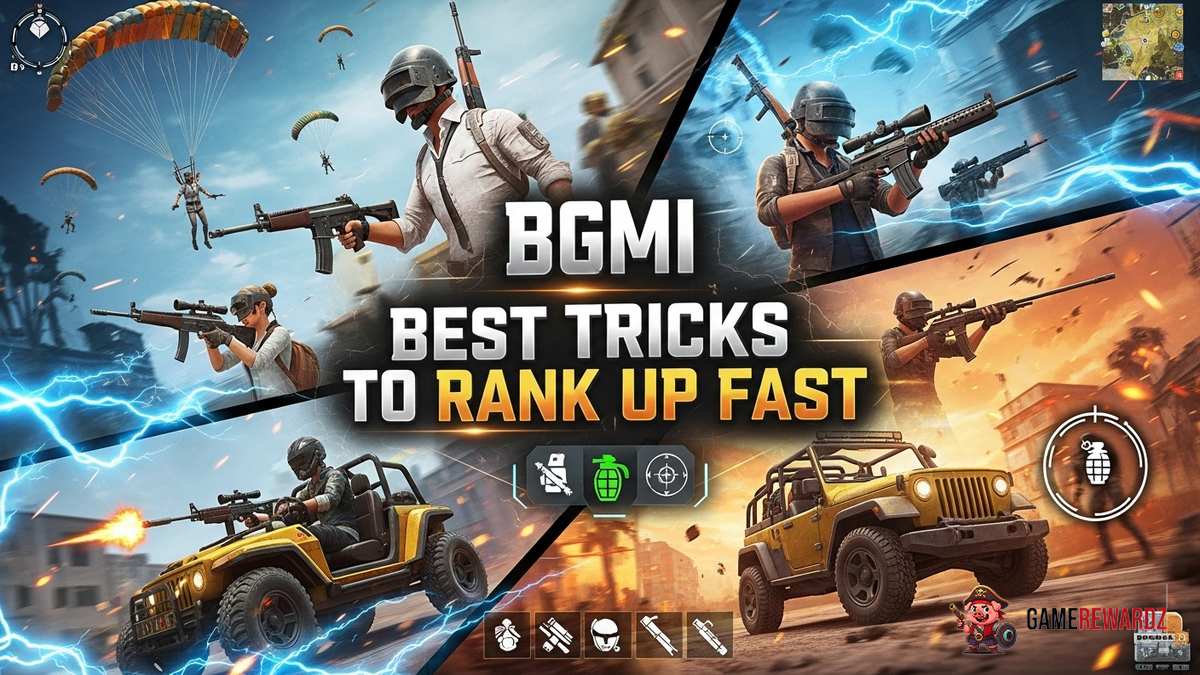 BGMI Best Tricks to Rank Up Fast